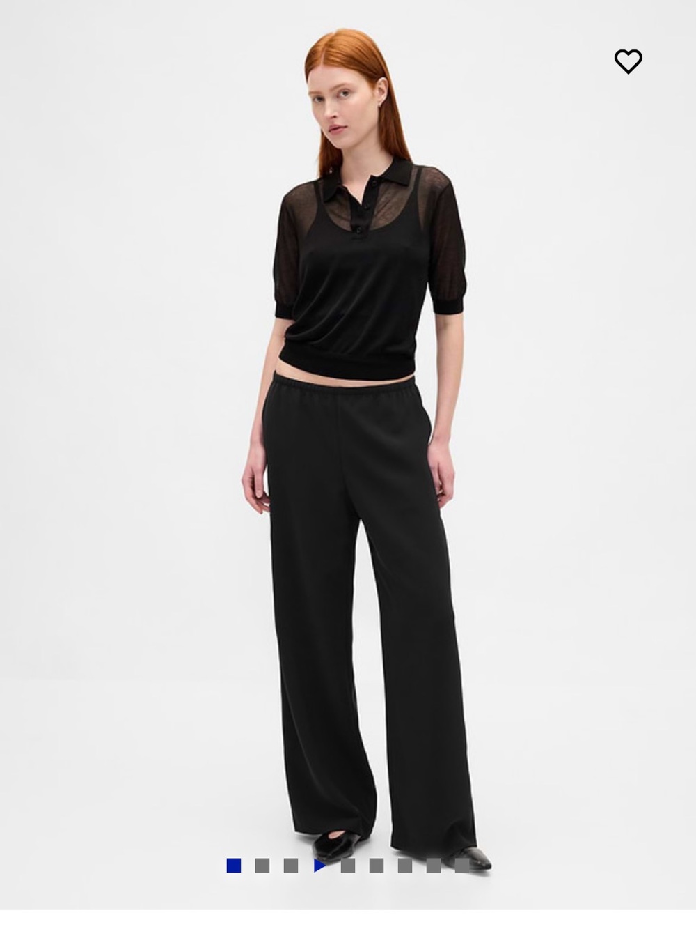 Gap easy wide leg pants